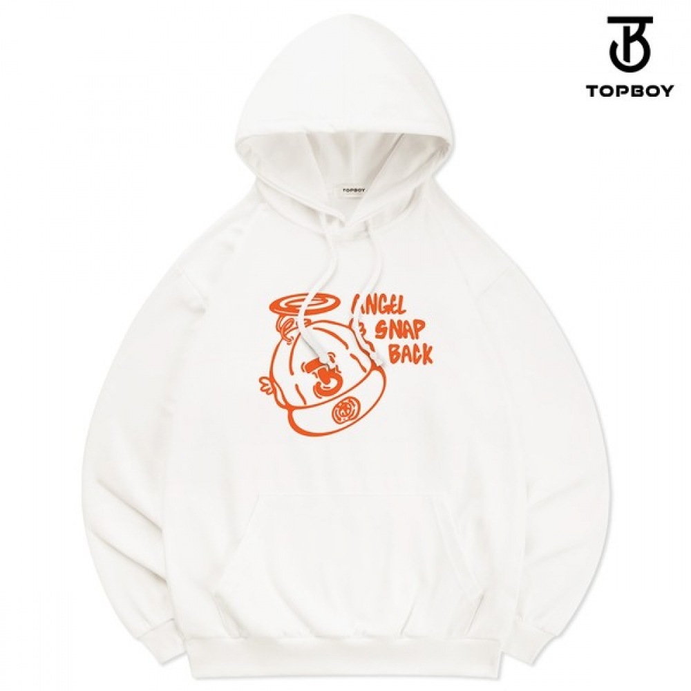 (TOPBOY) 両面エンジェルスナッププリントパーカー