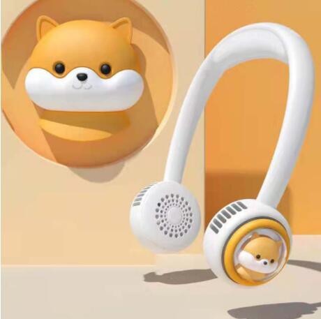 扇風機 首かけ ポータブルファン 首掛け 扇風機 羽なし 羽根無し ポータブル 扇風機 ハンズフリー扇風機 USB充電