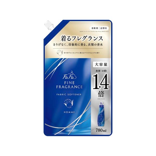 12個セット/【お取り寄せ対象品】ファーファ ファインフレグランス オム 詰替 780ml [ファーファ]