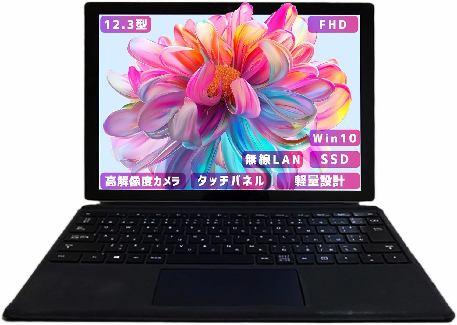 ノートパソコン windows11 Surface Pro6 i5-8世代 カメラ内蔵 タッチパネル 2in1【超軽量12.3インチoffice 2021】