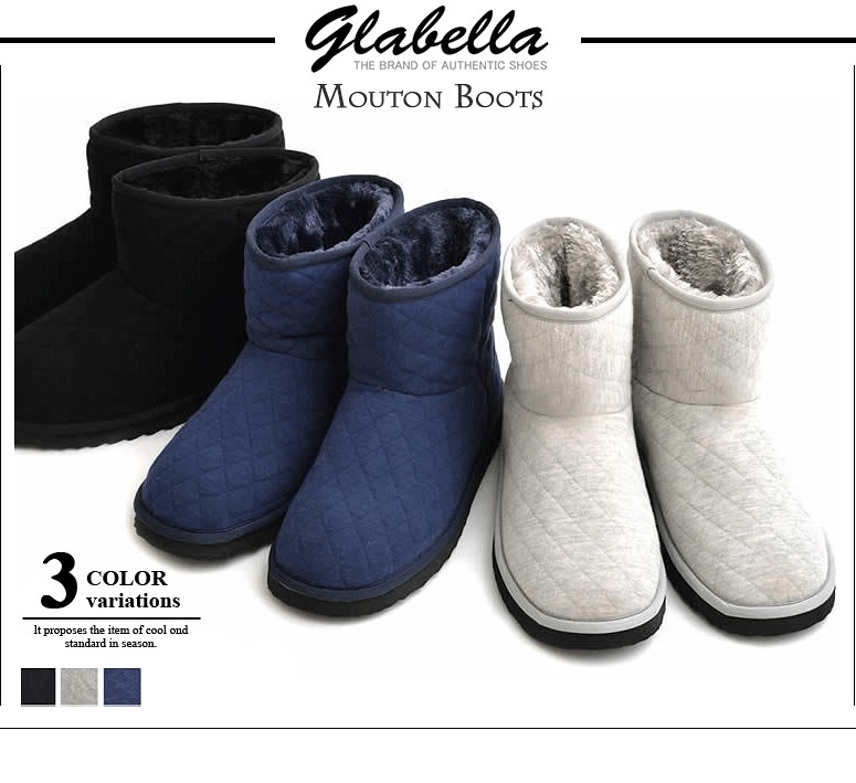 glabellaメンズ　靴　シューズ　スニーカー　カジュアルシューズ　ブーツ　3色