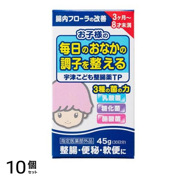 宇津こども整腸薬TP 45g 10個セット