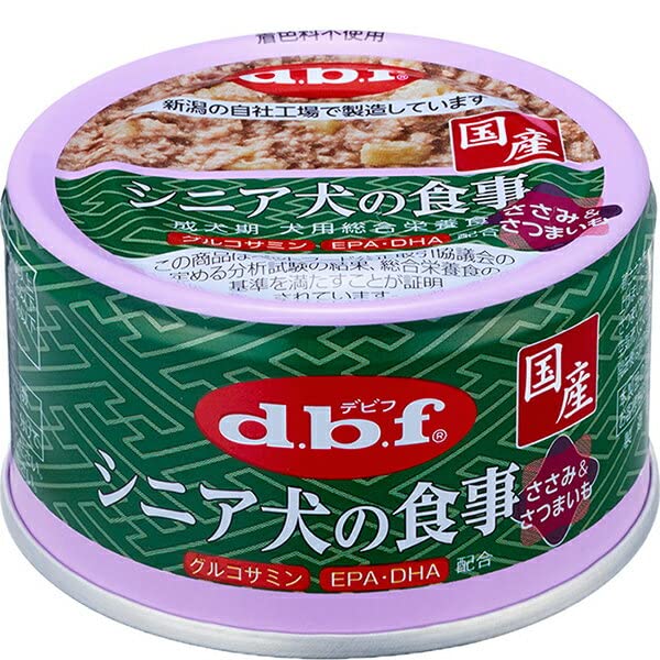 デビフ シニア犬の食事 ささみ＆さつまいも 85g×24缶 5,403円