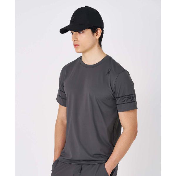 男性コア半袖Tシャツ SPKMCNRS201MCGR 659969