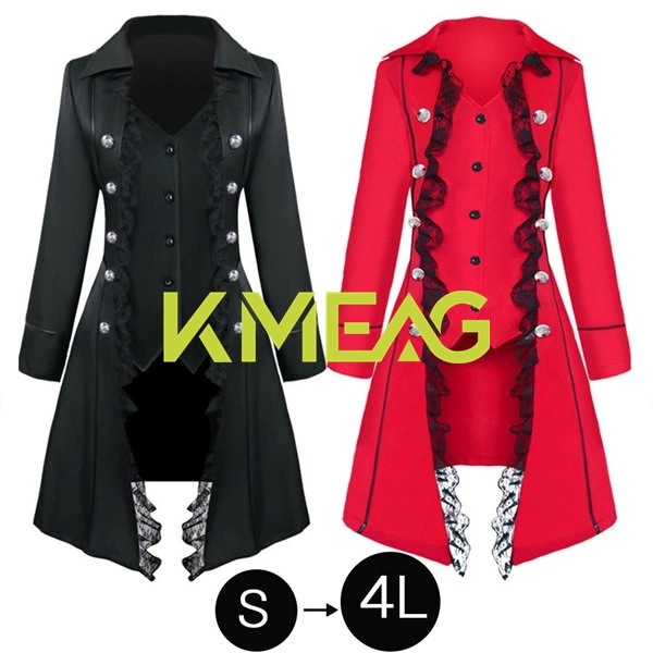 ドレスコート ロングコート ジャケット 中世ヨーロッパ 舞台衣装 貴族風 長袖 レース 貴族衣装 メンズ 宮廷服 ハロウィン コスプレ 舞台 衣装 ステージ衣装 ルネサンス ヴィクトリア 大きいサイズ