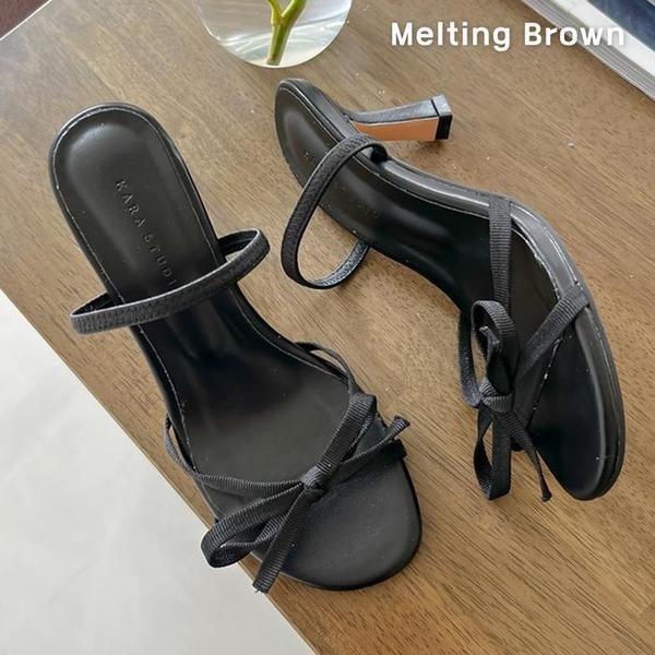 女性用夏サンダル ガールズ ストラップサンダル ヒール K92