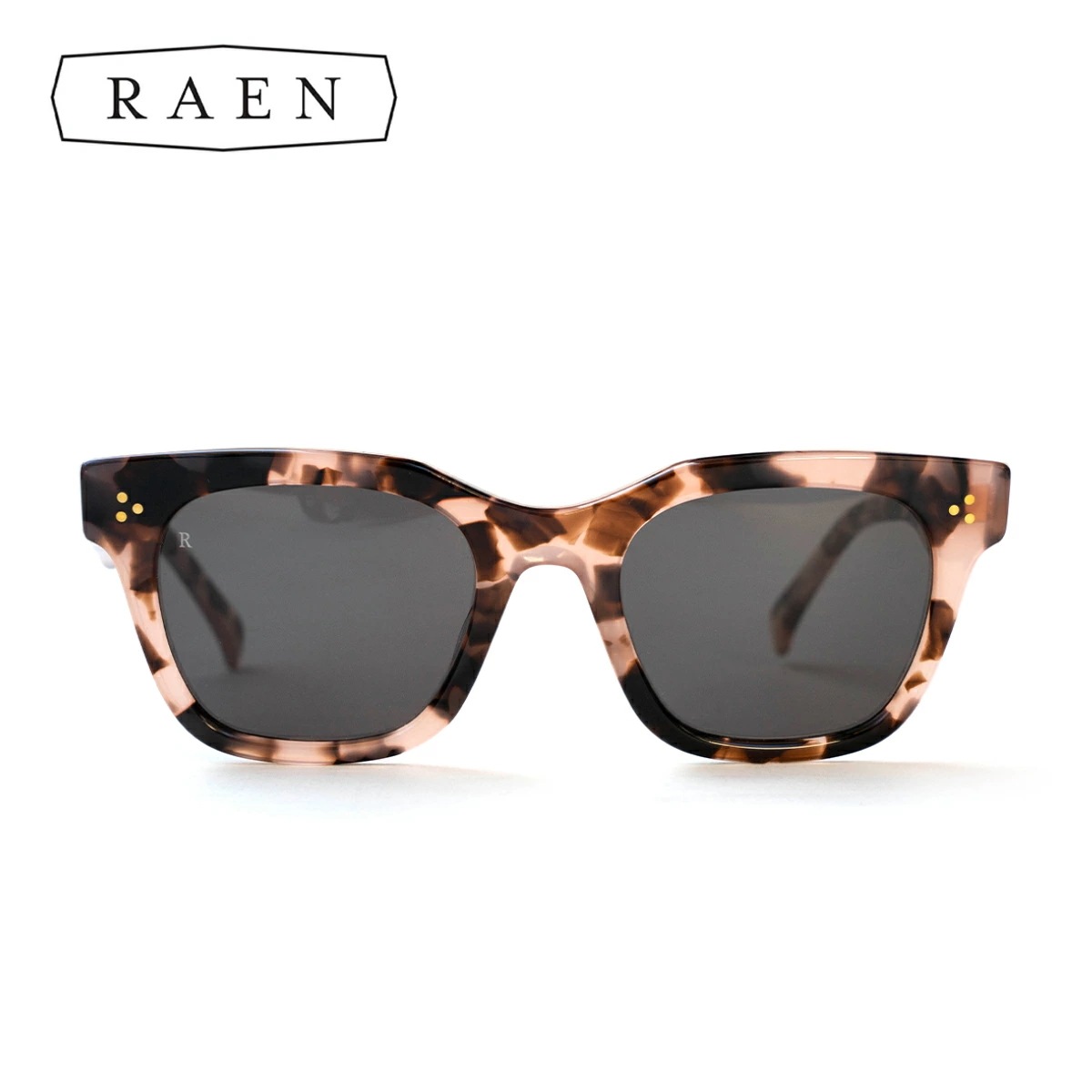 レーン レイン サングラス メンズ レディース ハクストン 51 Coral Tortoise Dark Smoke アイウェア ウェリントン型 カリフォルニア UVカット 100U222HUX