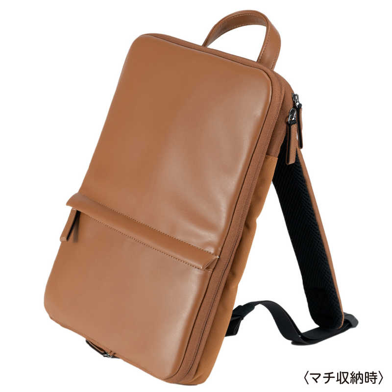 ナカバヤシ　厚みが変わるPCバックパック 14インチ　CB282BR