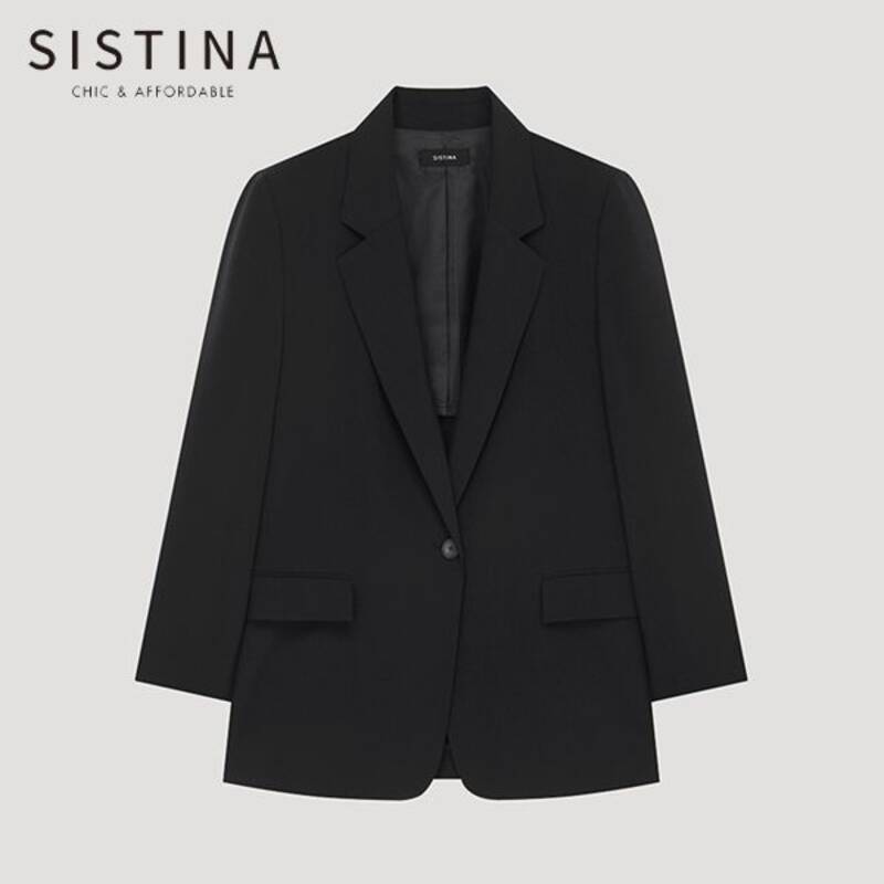デイリー シングルボタンジャケット_AWWJKP21020_BK