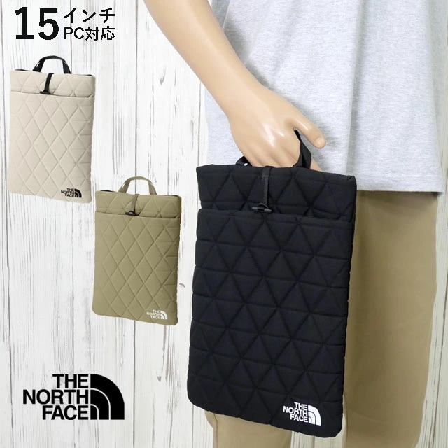 ザ・ノース・フェイス PCスリーブ メンズ NM32353 ジオフェイス ピーシースリーブ レディース 15インチ専用 タブレットスリーブ バッグインバッグ 書類 通勤 通学 パソコン 15in ケー