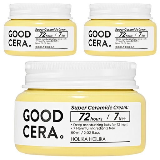 グッセラスーパーセラミドクリーム 60ml 3個 肌バリア強化潤い集中