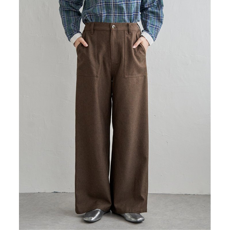ベーカーワイドストレートパンツ 5,105円