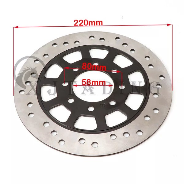 モーターサイクル用フロント リア ブレーキディスク 108mm 130mm 158mm 170mm 180mm 190mm 90cc250cc用