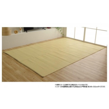 日本製 洗えるカーペット 抗菌・防臭 アイボリー 江戸間8畳 約348×352cm 1090610141302