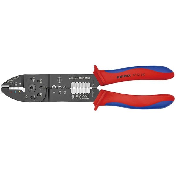 KNIPEX クニペックス クリンピングプライヤー コンフォート 全長240mm 9732-240 工具 ツール DIY 作業工具