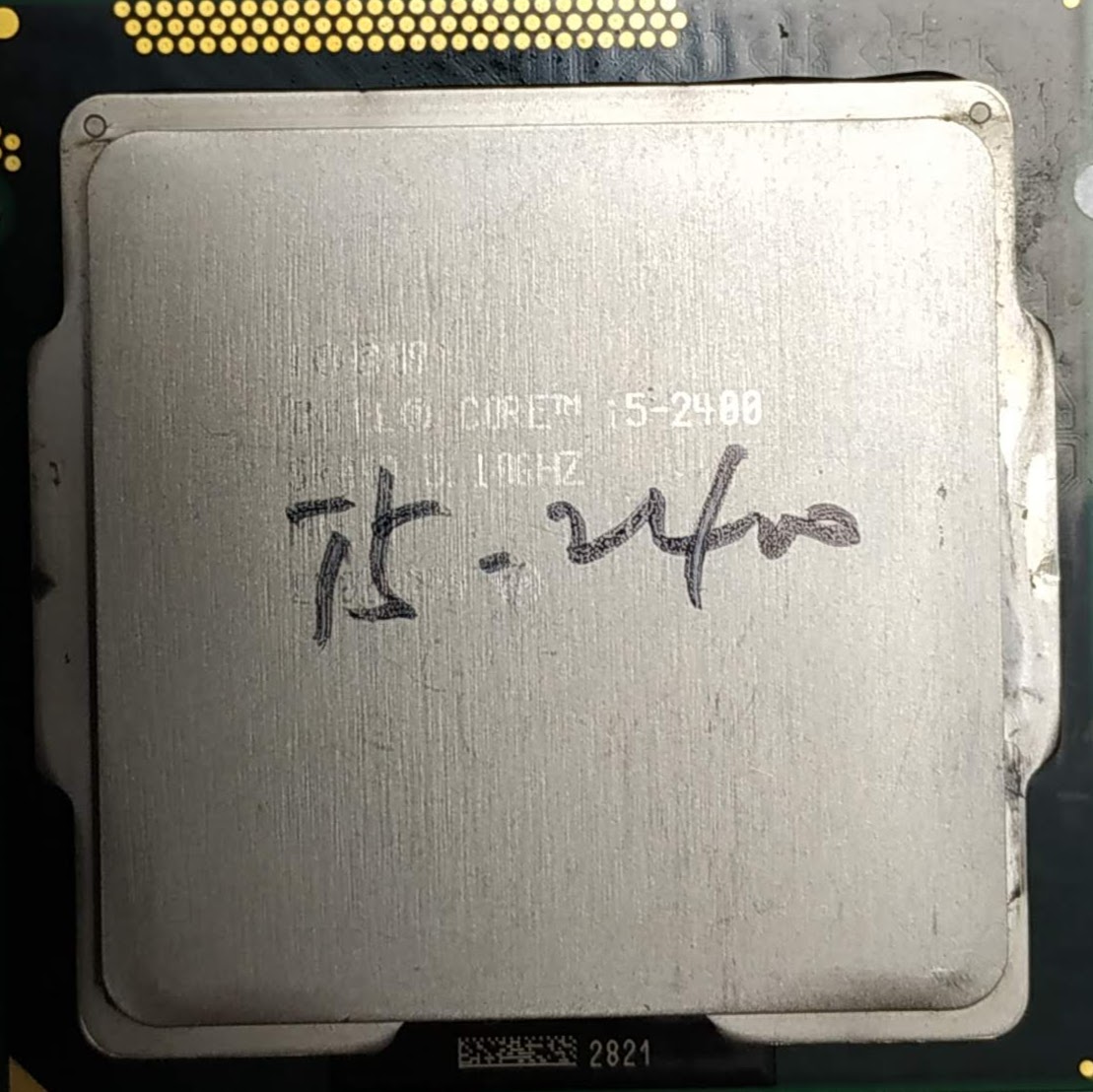 cpu i5-2400 4,930円