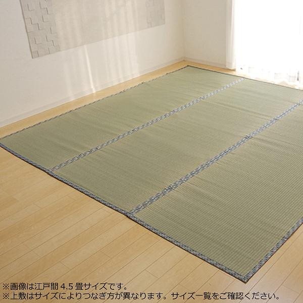純国産 い草 上敷き カーペット 糸引織 柿田川 江戸間2畳（約176176cm） 1103832