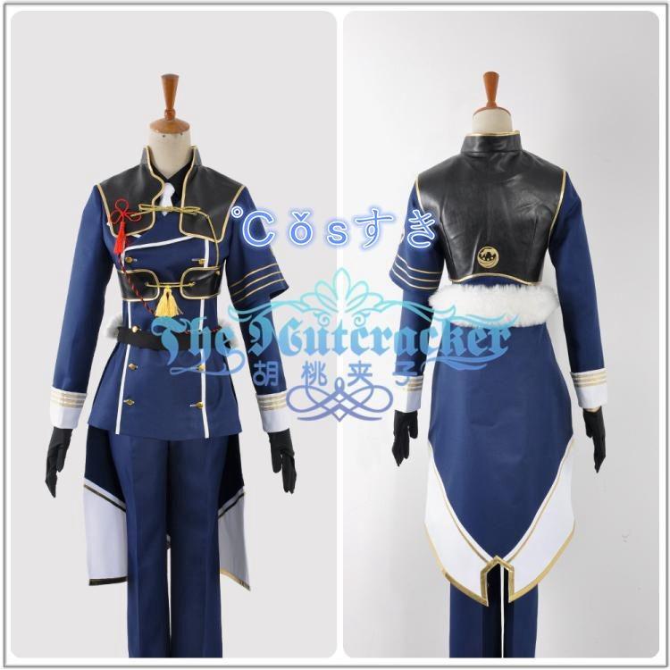 【予約商品】刀剣乱舞 打刀男士 鳴狐 風 コスプレ衣装 演出服 変装 仮装 二次会 イベント パーティー