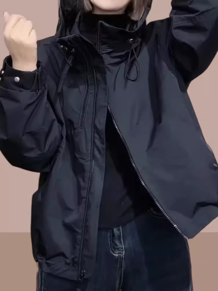 コート レディース 秋冬2024春秋新作レディースショートジャケットウエスタンスタイルジャケットショートスモールトップジャケット婦人服