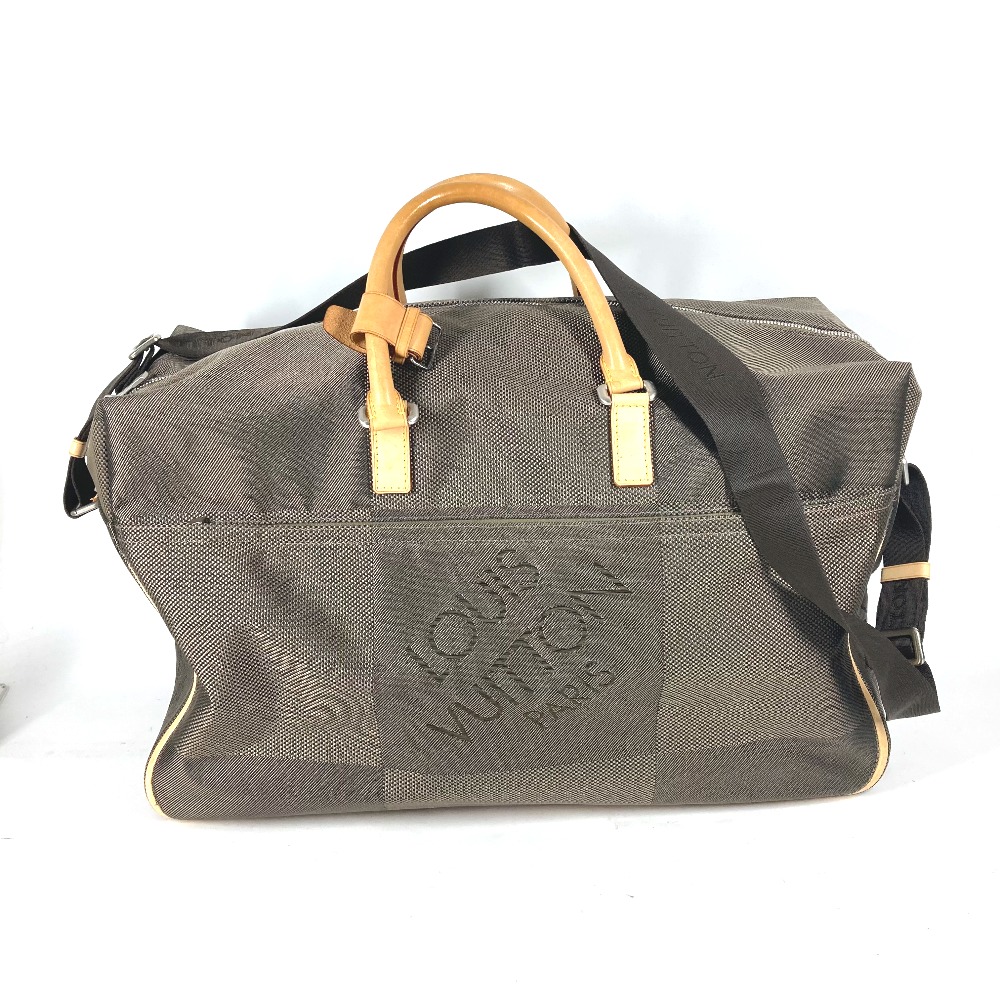 ボストンバッグ M93015 スヴラン ダミエジェアン 2WAYバッグ ショルダーバッグ 肩掛け トラベルバッグ ダミエジェアンキャンバス テール カーキ
