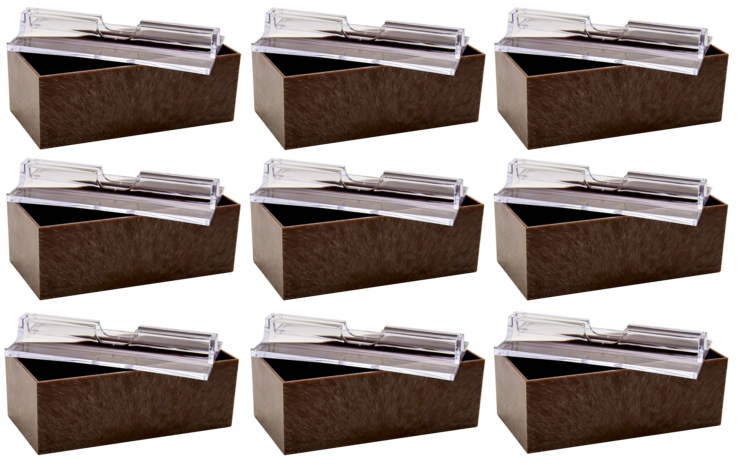 【業務用 セット】蝶プラ工業 ペーパータオルケース 木調 691516 ブラウン 9個セット日本製 サイズ:24.4×12.5×H8.6cm