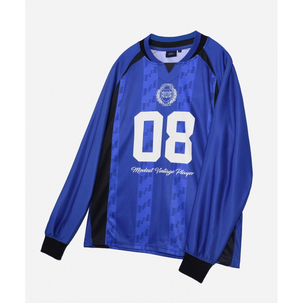 エール【エール×MVP】エンブレムサッカージャージ ロイヤルブルー