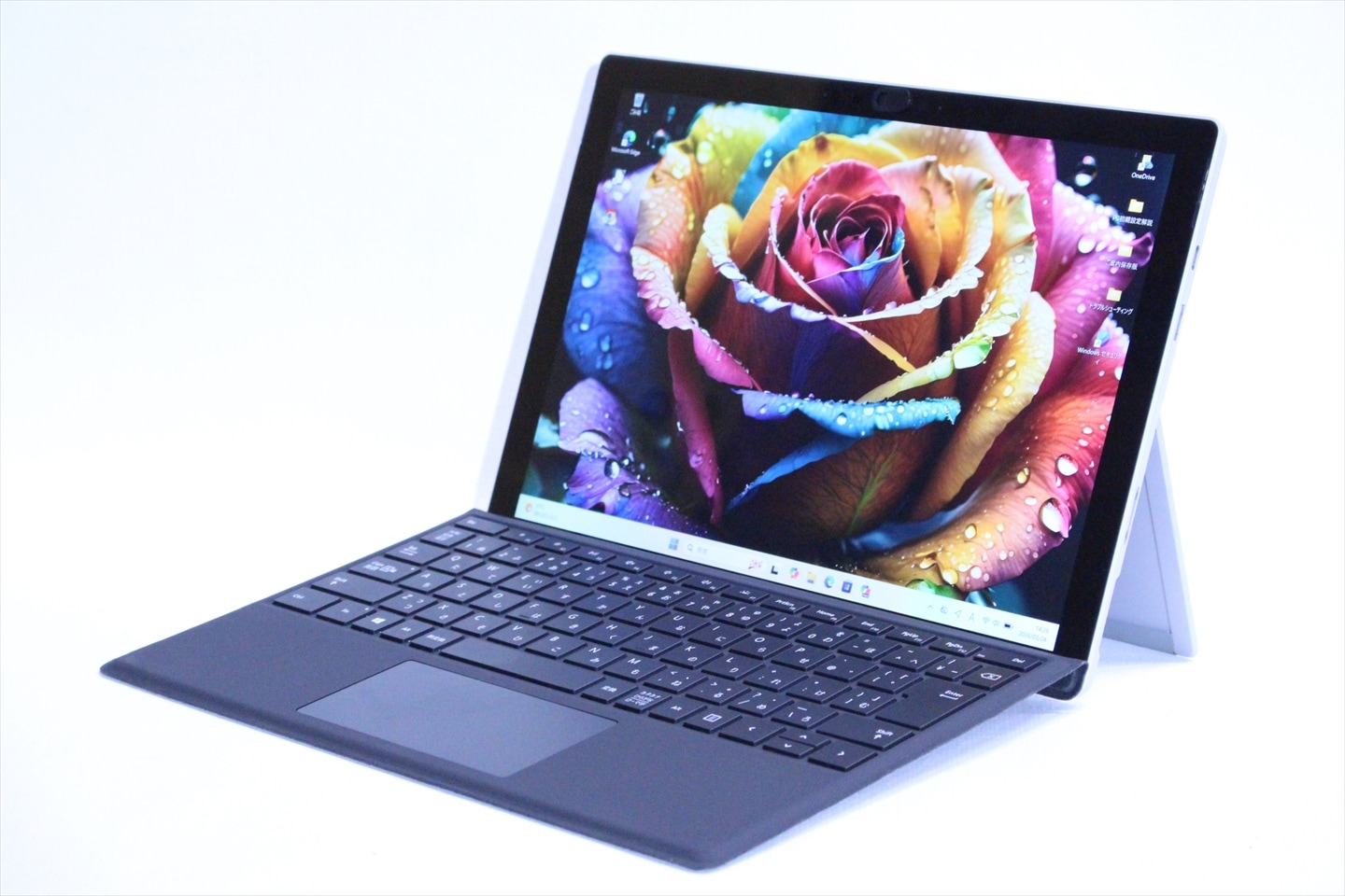 即配 良品 純正キーボード付 薄軽量モデル 11世代Corei5 Surface Pro7+ i5-1135G7 8G 256GB 12.3タッチ WiFi6 Office リカバリ AAA評価
