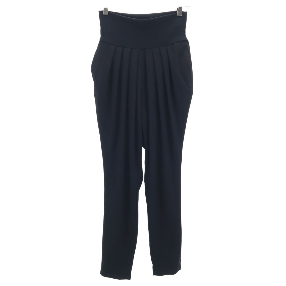 LIMI feu リミフゥ 日本製 ジョッパーズ パンツ S ブラック レディース 古着