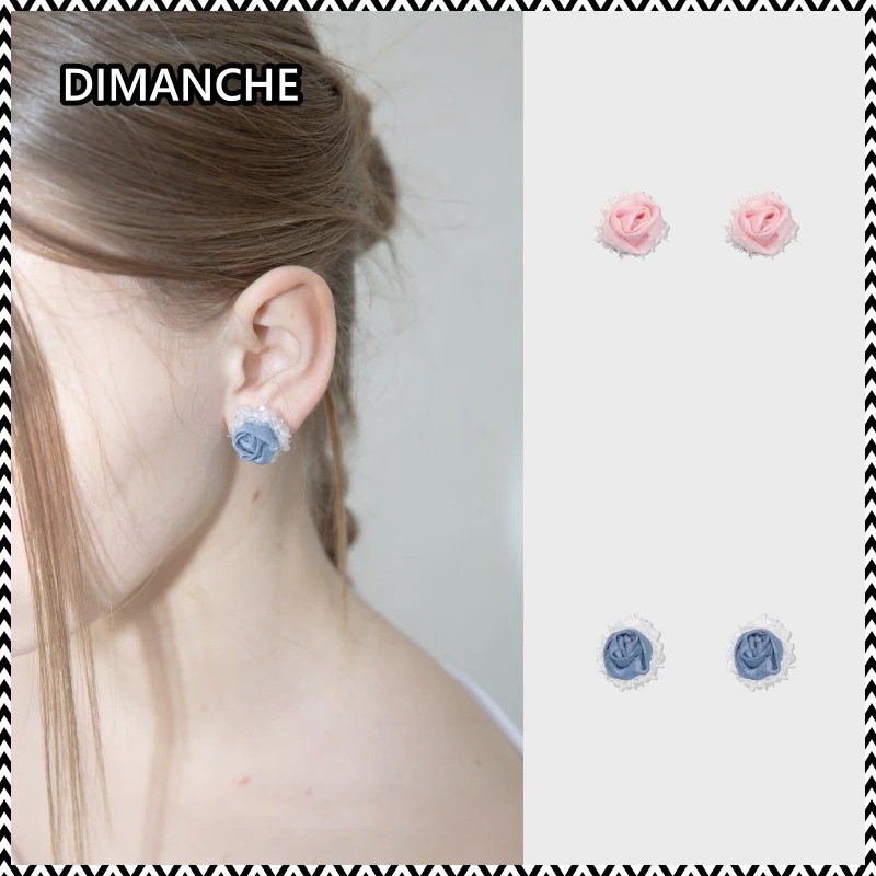 DIMANCHE MINI ROSE EARRINGS