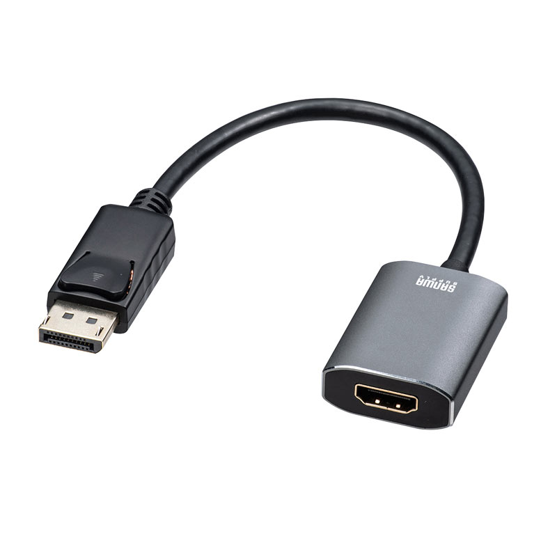 DisplayPort-HDMI 変換アダプタ HDR対応 AD-DPHDR01