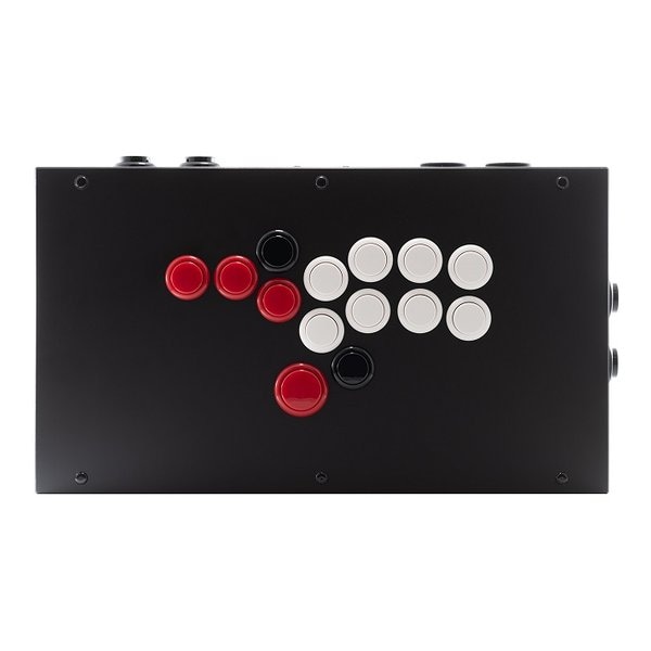 FightBox F8 R3L3 オールボタン レバーレス アケコン ブラック F8-R3L3-B