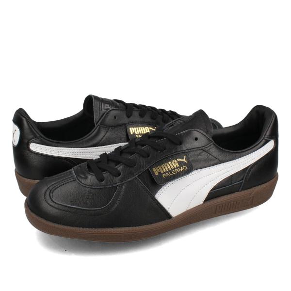 PALERMO LTH MIJ パレルモ レザー メイドインジャパン メンズ BLACK/WHITE ブラック 402384-01