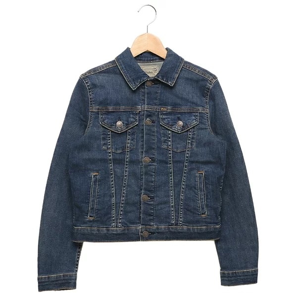 子供服 デニムジャケット ブルー ガールズ RALPH LAUREN 698662 MWS