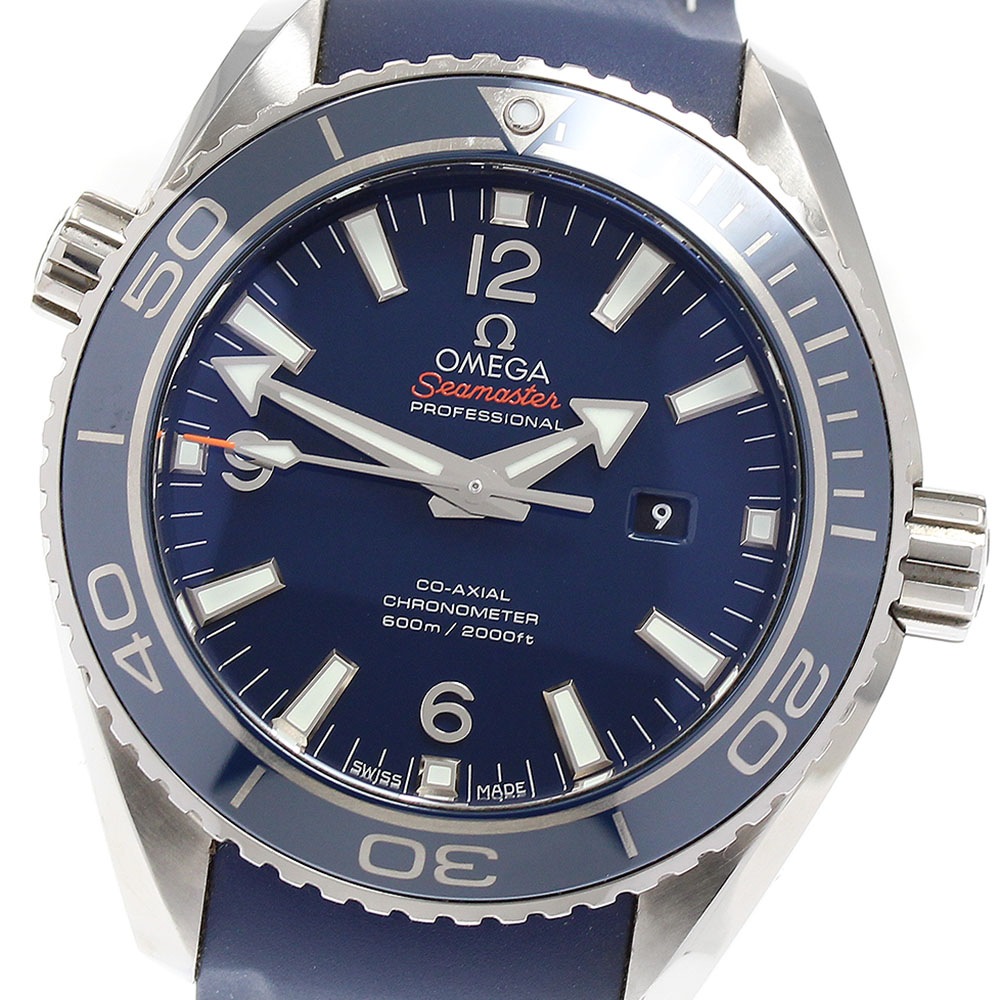 オメガ OMEGA 232.92.38.20.03.001 シーマスター プラネットオーシャン デイト 自動巻き ボーイズ 良品 _869056【中古】