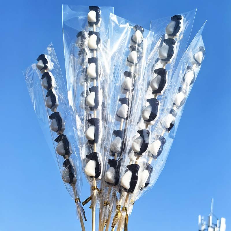 工ガ割-70140Pcs子供用ペンギンキャンディー串ロリポップジュースジェリービーンズゴム振り子個別包装 子供の日のギフト 誕生日プレゼント 5,034円