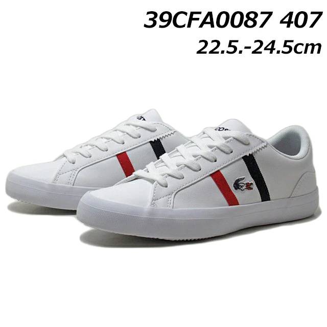 ラコステ 39CFA0087 LEROND TRI 1 QSP スニーカー カジュアル レディース 靴