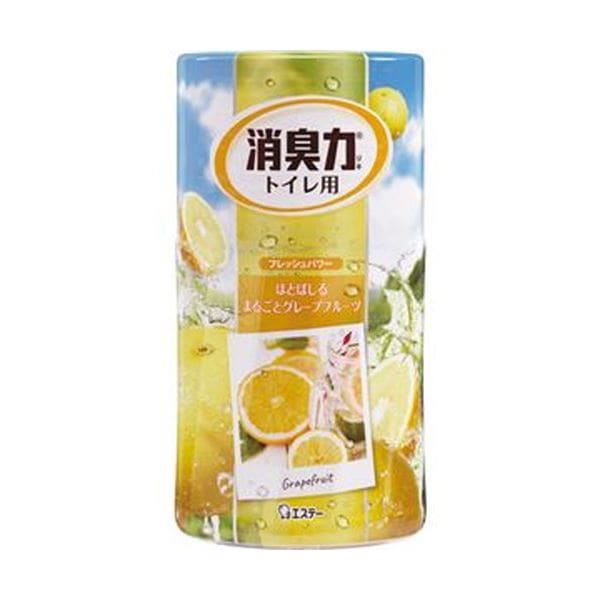 （まとめ）エステー トイレの消臭力 グレープフルーツ 400ml 1セット（5個）[x10セット]