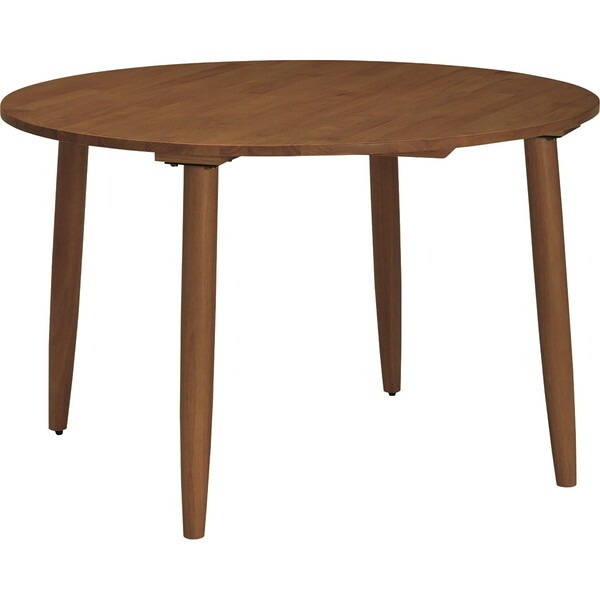 タマリビング ダイニングテーブル ボンド112丸 BR ブラウン メーカー直送