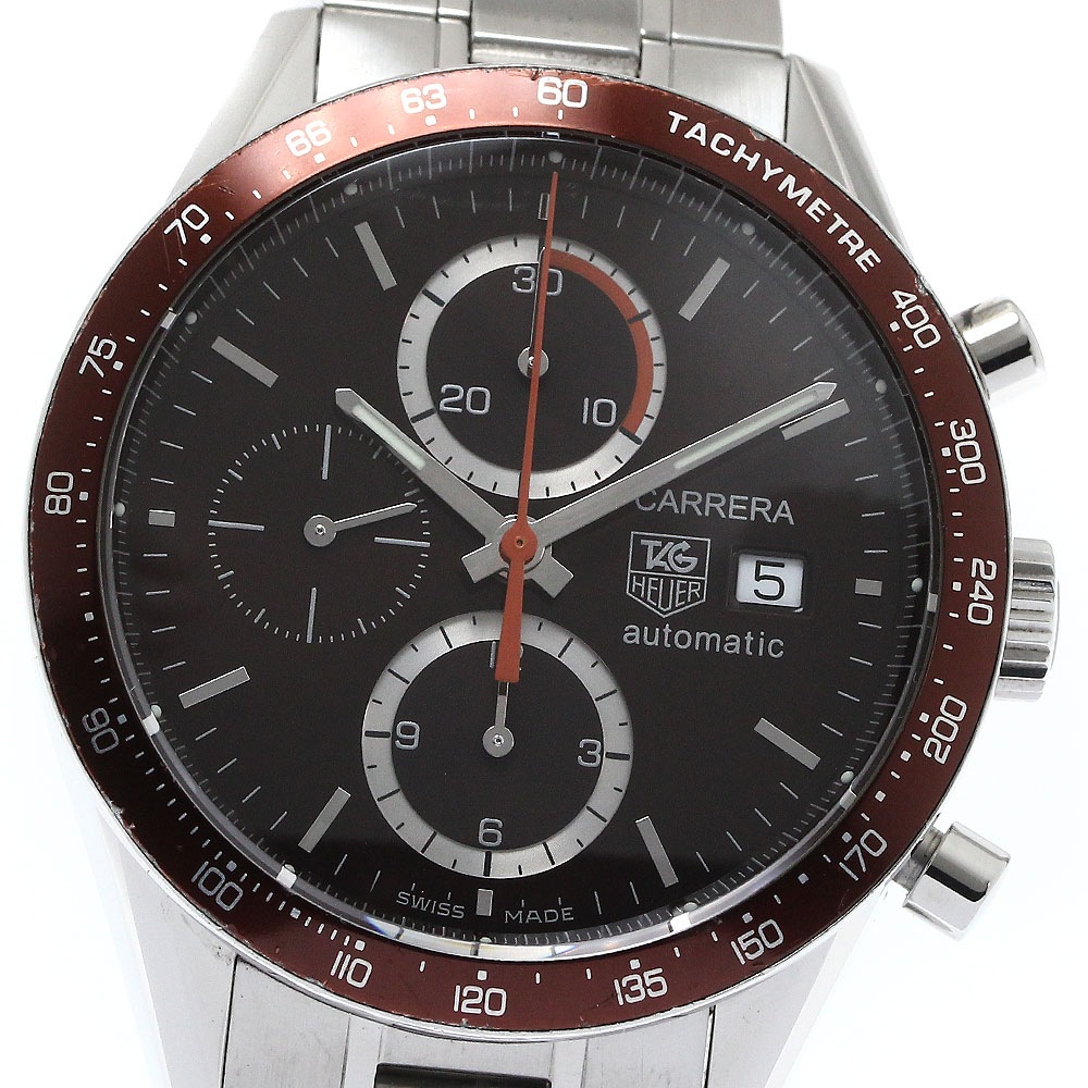 タグホイヤー TAG HEUER CV2013 カレラ クロノグラフ キャリバー16 自動巻き メンズ _876232【中古】