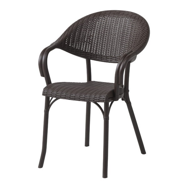 TLA-C02BR ドラッカーアームチェアー ブラウン メーカー直送