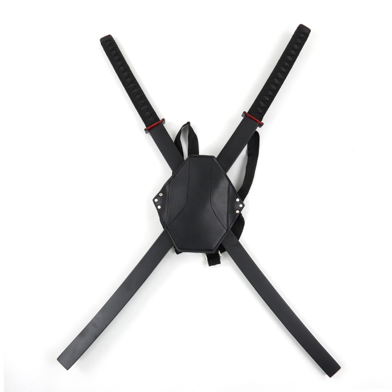 102cm Deadpool死三代侍映画ウェイドウィルソン死二刀侍 アニメ忍者神亀双刀木刀刀