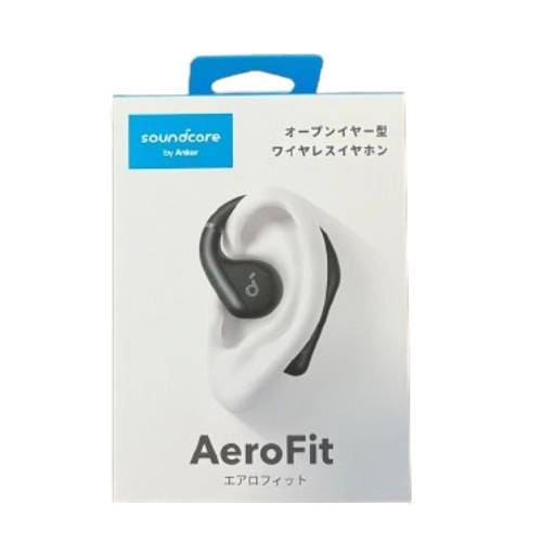 Soundcore AeroFit A3872N11 [ブラック] ワイヤレスイヤホン