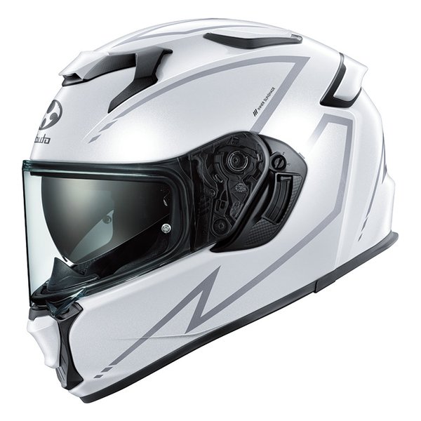 OGK KAMUI-5 SPRIA スプリア パールホワイトシルバー L KAMUI5SPRIAPホワイトシルバーL