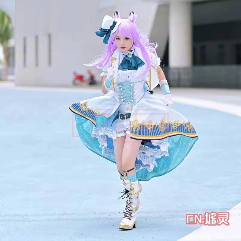 【新品開催 即納】ウマ娘 プリティーダービー メジロマックイーン コスプレ衣装 ウィッグ 靴 コスチューム 演出服 アニメ ゲーム ハロウィン cosplay 変装