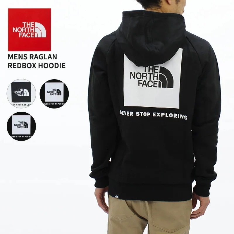 ザ・ノース フェイス メンズ パーカー THE NORTH FACE Mens Raglan REDBOX Hoodie ラグラン プルオーバーパーカー スウェット 男性 メンズ nf0a2zwu