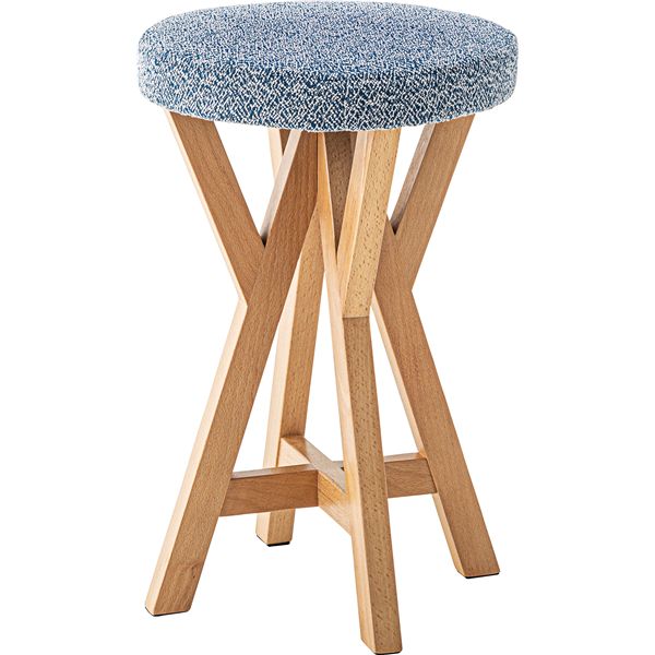 スツール ブルー （約W30×D30×H45cm） 完成品 6,572円