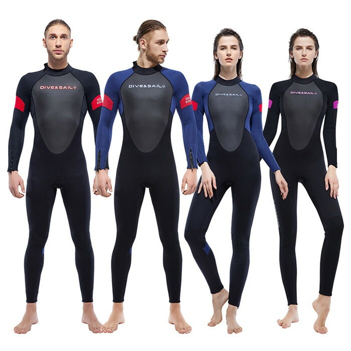 お急ぎください3mmウェットスーツ ウエットスーツ長袖 保温ストレッチ サーフィン 日焼け止め UVカットメンズ レディース メンズ フルスーツ バックジップ ネオプレン ダイビング