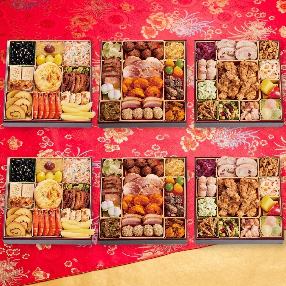 おせち 早割 予約 おせち料理 板前魂の飛翔 2個セット 特大 和洋中華風 三段重 5人前×2個 40品目 肉おせち 中華おせち 和風 洋風 中華風 10人前 御節 送料無料 2025 2026