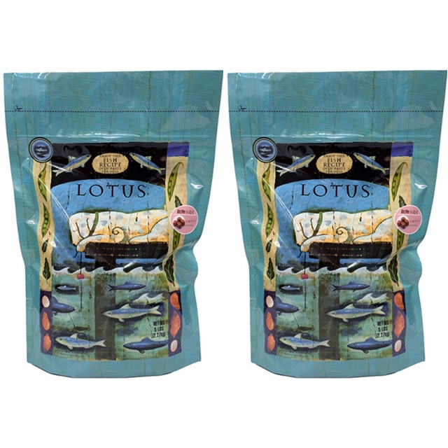 ロータス グレインフリー フィッシュレシピ 小粒 2.27kg 2個セット