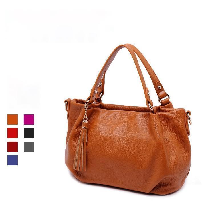 レディースバッグ 本革 トートバッグ 　タッセル　大容量　牛革　ハンドバッグ　レディース　ショルダーバッグ　斜めがけ　2WAY 通勤通学　ビジネス　カジュアル